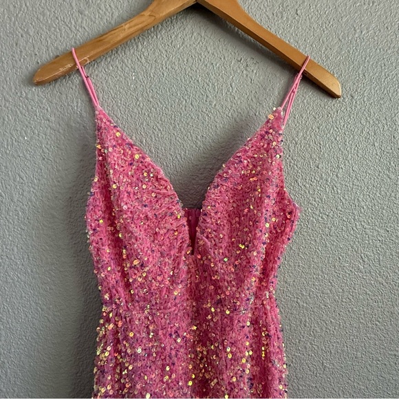 Lucy‎ in the Sky Sequin Mini Dress Size Small - Picture 3 of 5